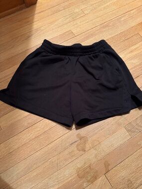 Athletic Works Black Girls' Athletic Shorts